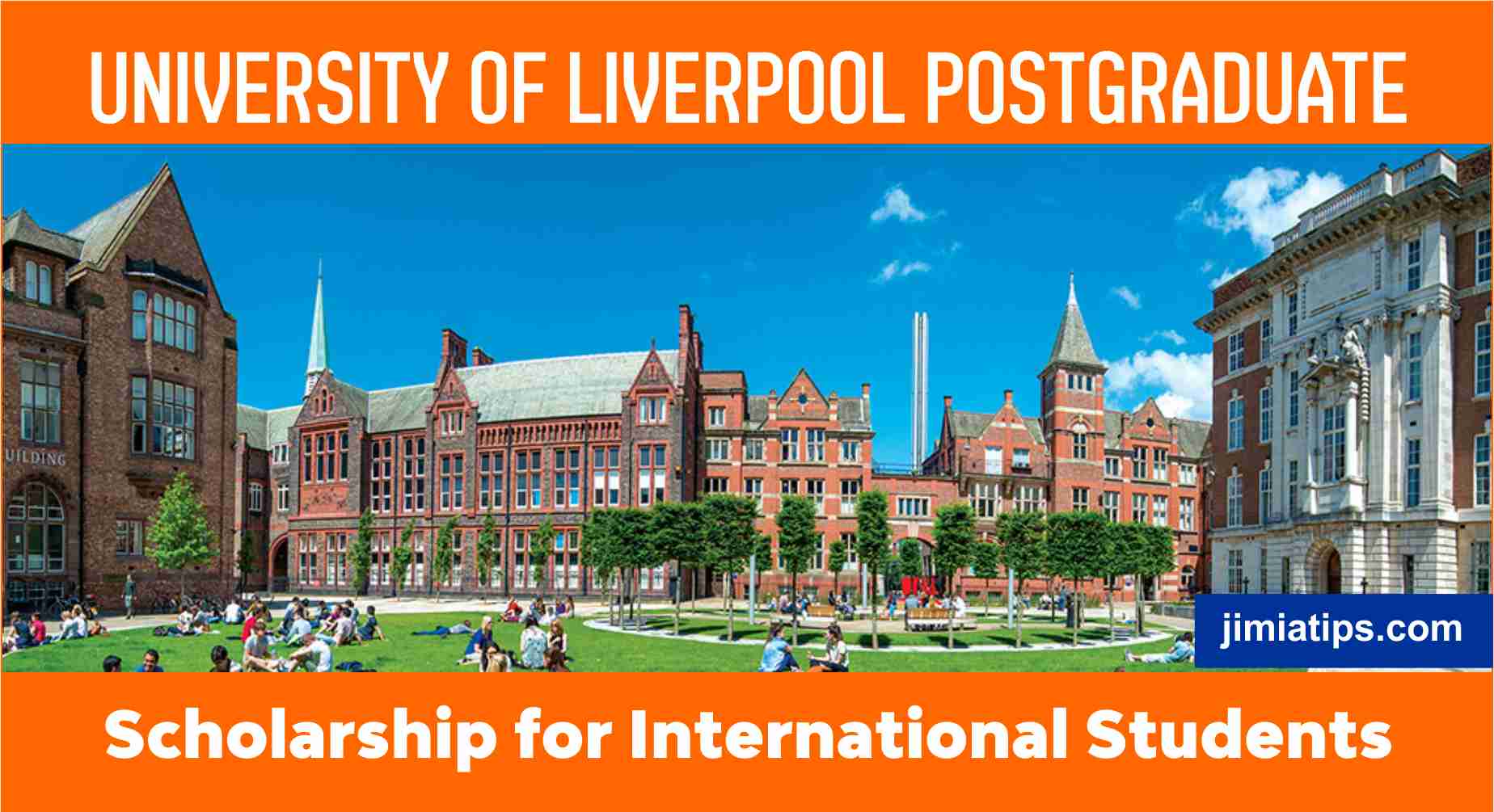 University of Liverpool Postgraduate Scholarship to International Students 2022